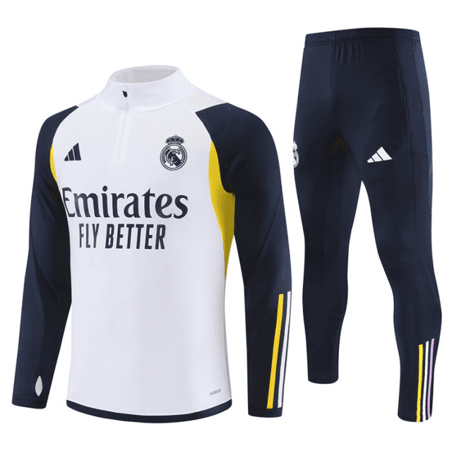 Adult Real Madrid CF 2023-2024 Quick Dry Casual blanc 