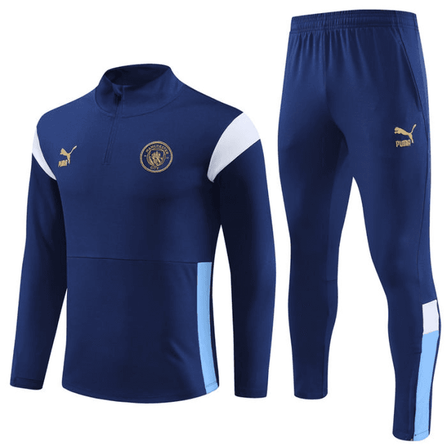 Adulte Manchester City F.C. 2023-2024 Quick Dry Casual bleu 